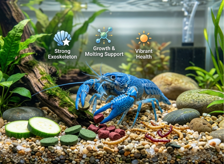 Pet Crayfish Food