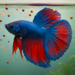 blue betta fish Eat