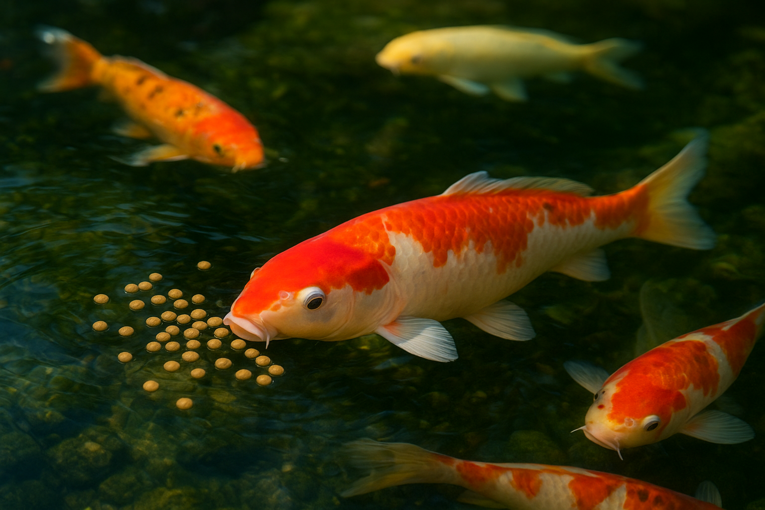 What's the Best Food For Koi Fish